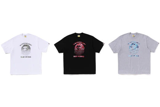 ABC CAMO FADE APE HEAD RELAXED FIT TEE