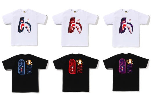 COLOR CAMO TIGER SHARK TEE