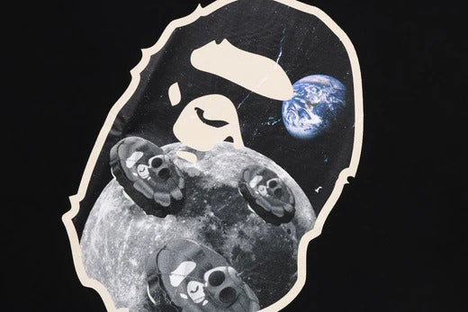 MOON APE HEAD OLD PHOTO TEE