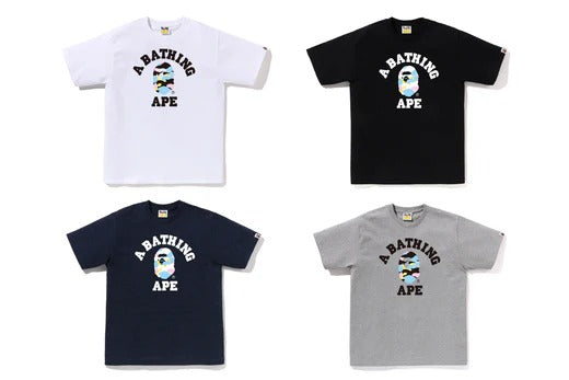 NEW MULTI CAMO COLLEGE TEE