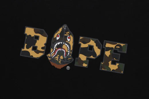 1ST CAMO BAPE LOGO RELAXED FIT TEE