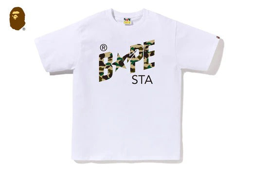 1ST CAMO BAPE STA TEE