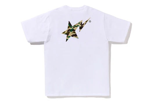 1ST CAMO BAPE STA TEE
