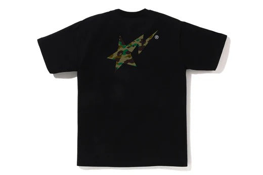 1ST CAMO BAPE STA TEE