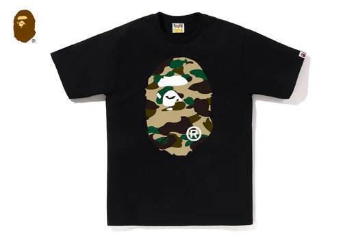 1ST CAMO BIG APE HEAD TEE