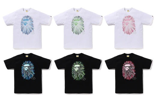 APE HEAD FIREWORK TEE #1