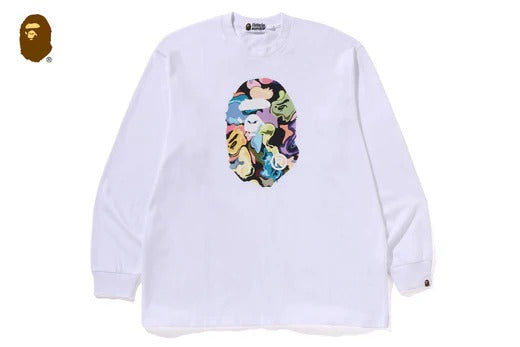 ART CAMO APE HEAD RELAXED FIT LS TEE
