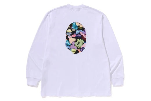 ART CAMO APE HEAD RELAXED FIT LS TEE