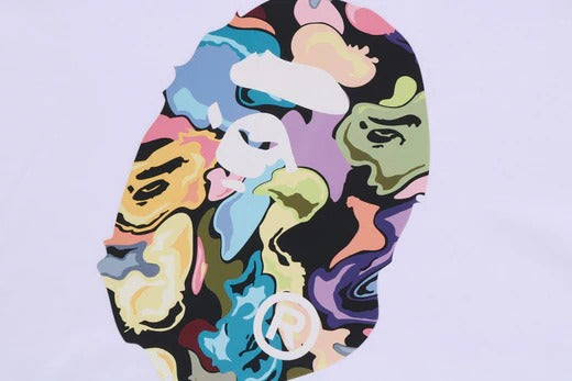 ART CAMO APE HEAD RELAXED FIT LS TEE