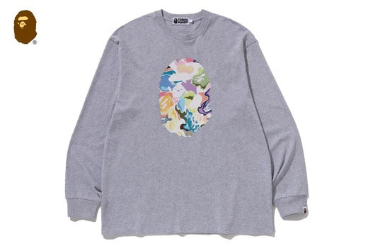 ART CAMO APE HEAD RELAXED FIT LS TEE
