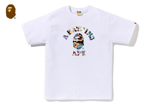 ART CAMO COLLEGE TEE