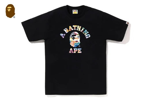 ART CAMO COLLEGE TEE