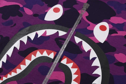 COLOR CAMO SHARK TEE