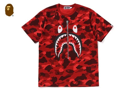 COLOR CAMO SHARK TEE