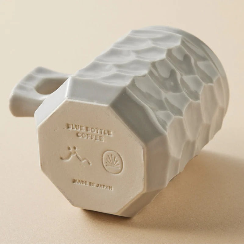 Ceramic Gin Cup With Coffee Glaze (Gray)