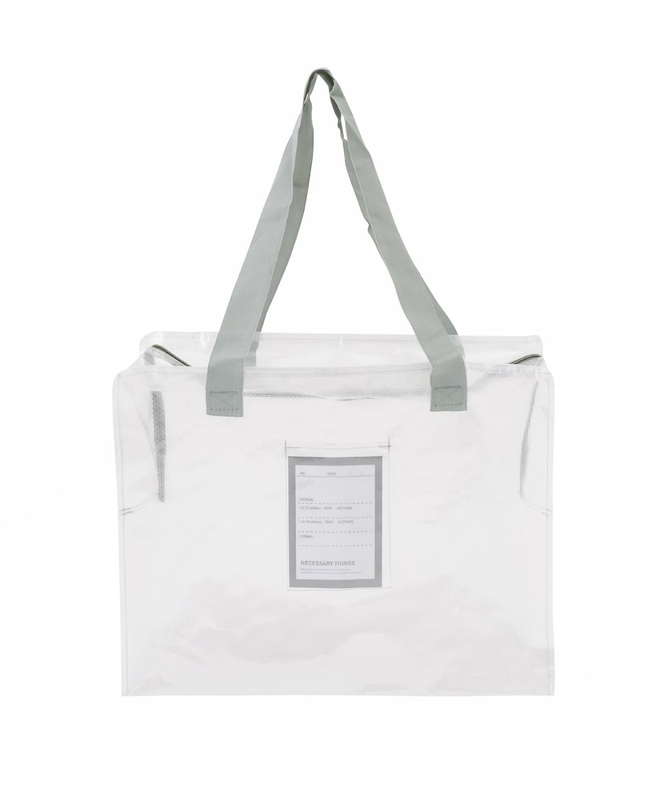 Clear Box Bag: L / Clear Storage Series