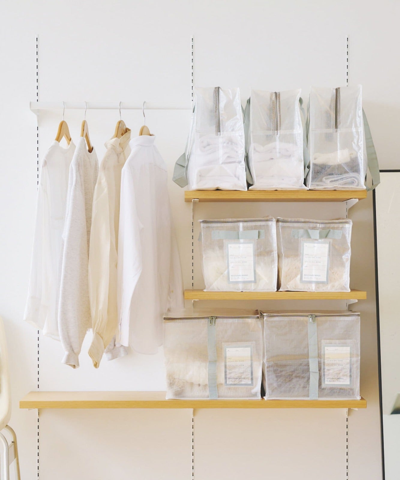 Clear Box Bag: L / Clear Storage Series