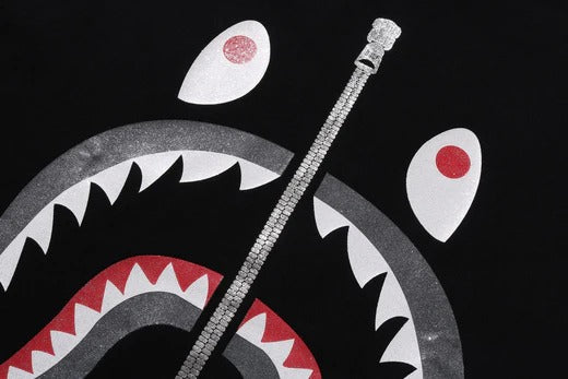 GLITTER SHARK TEE