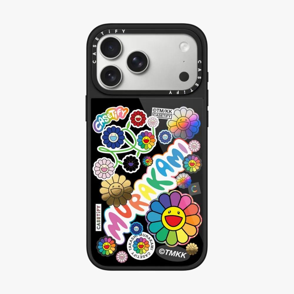 FLOWERS STICKER MANIA PHONE CASE