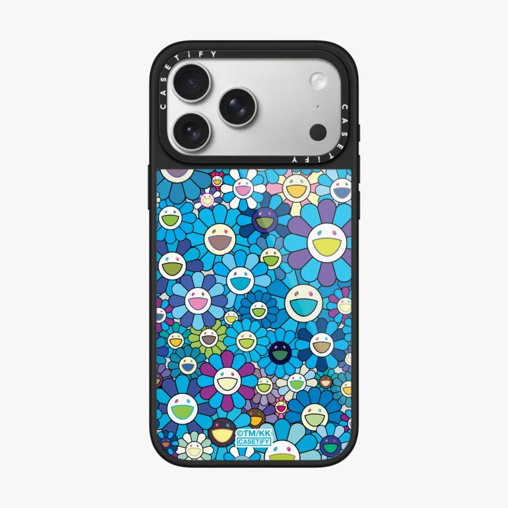 FLOWERS BLOOM (BLUE) PHONE CASE