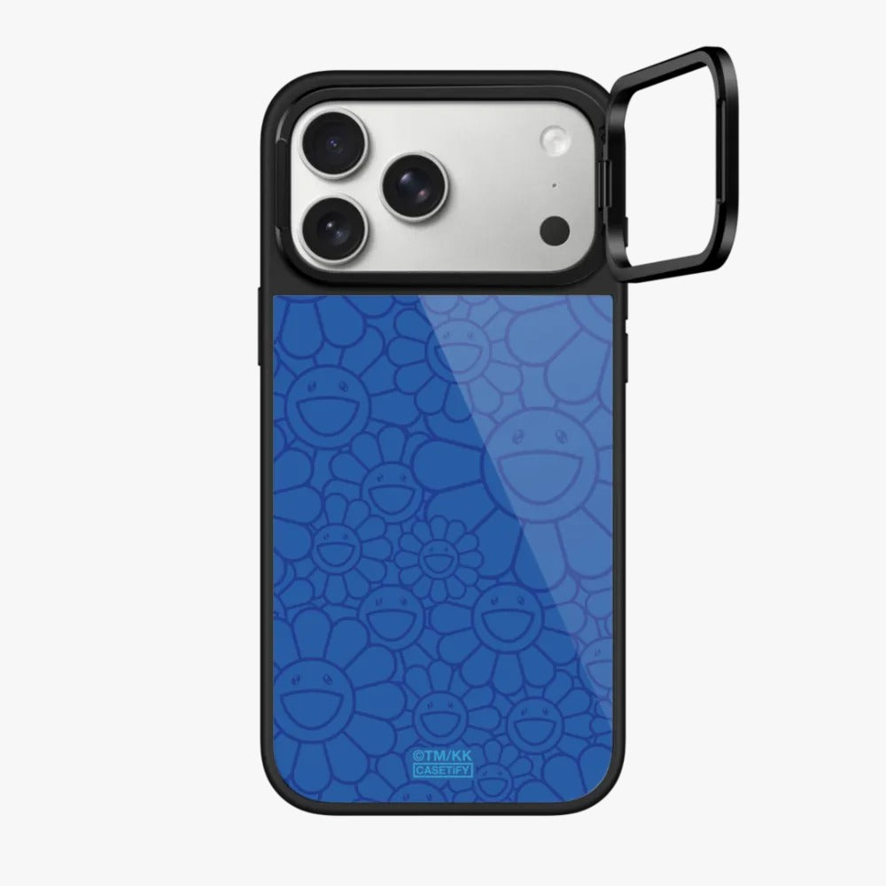 MULTI-FLOWERS (BLUE) PHONE CASE