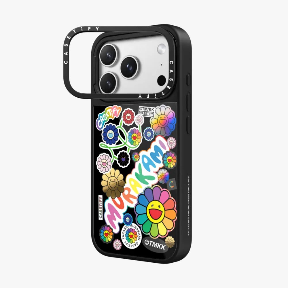 FLOWERS STICKER MANIA PHONE CASE