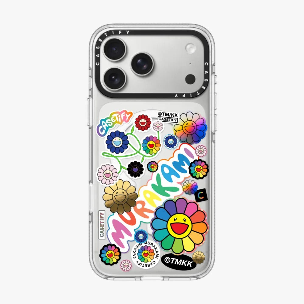FLOWERS STICKER MANIA PHONE CASE