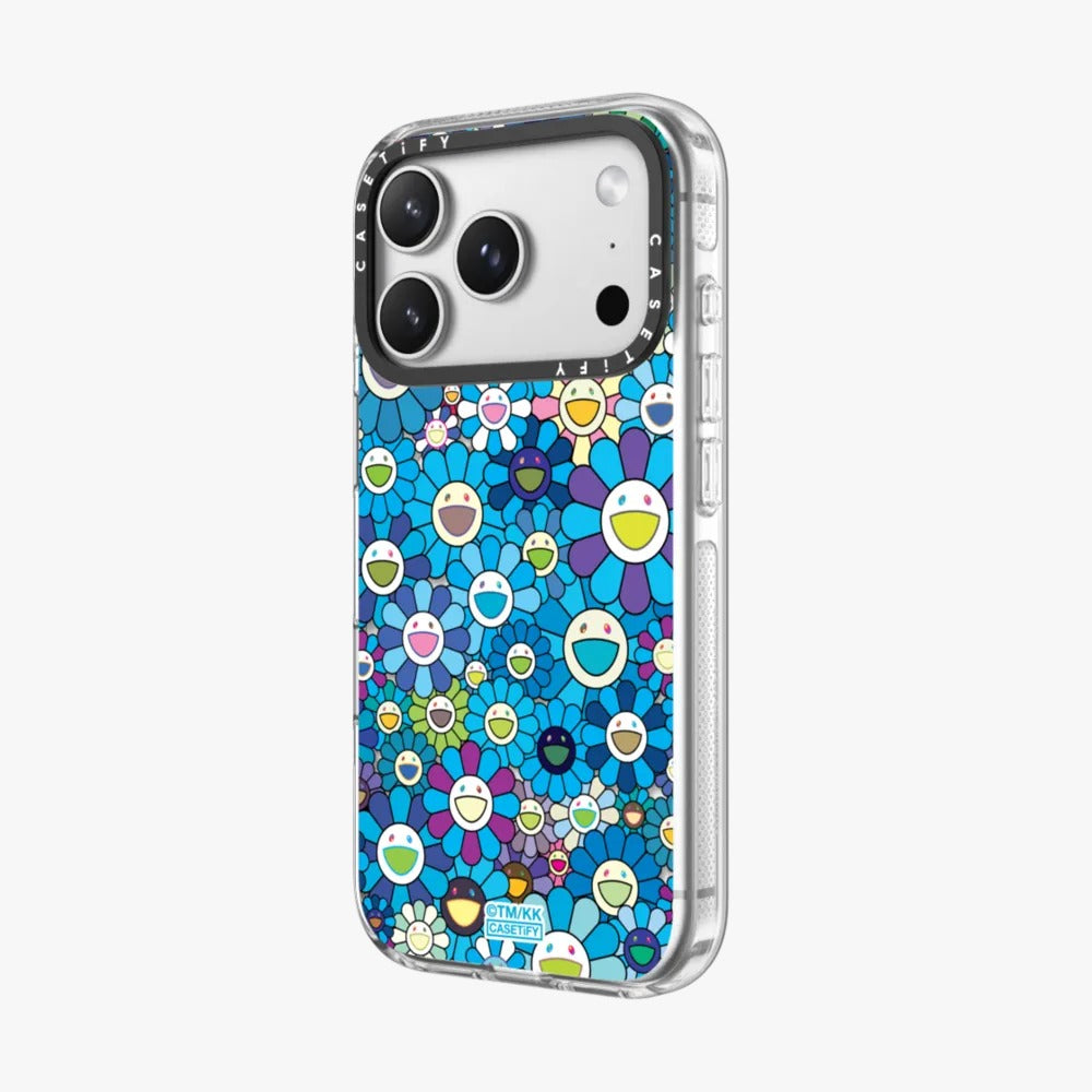 FLOWERS BLOOM (BLUE) PHONE CASE