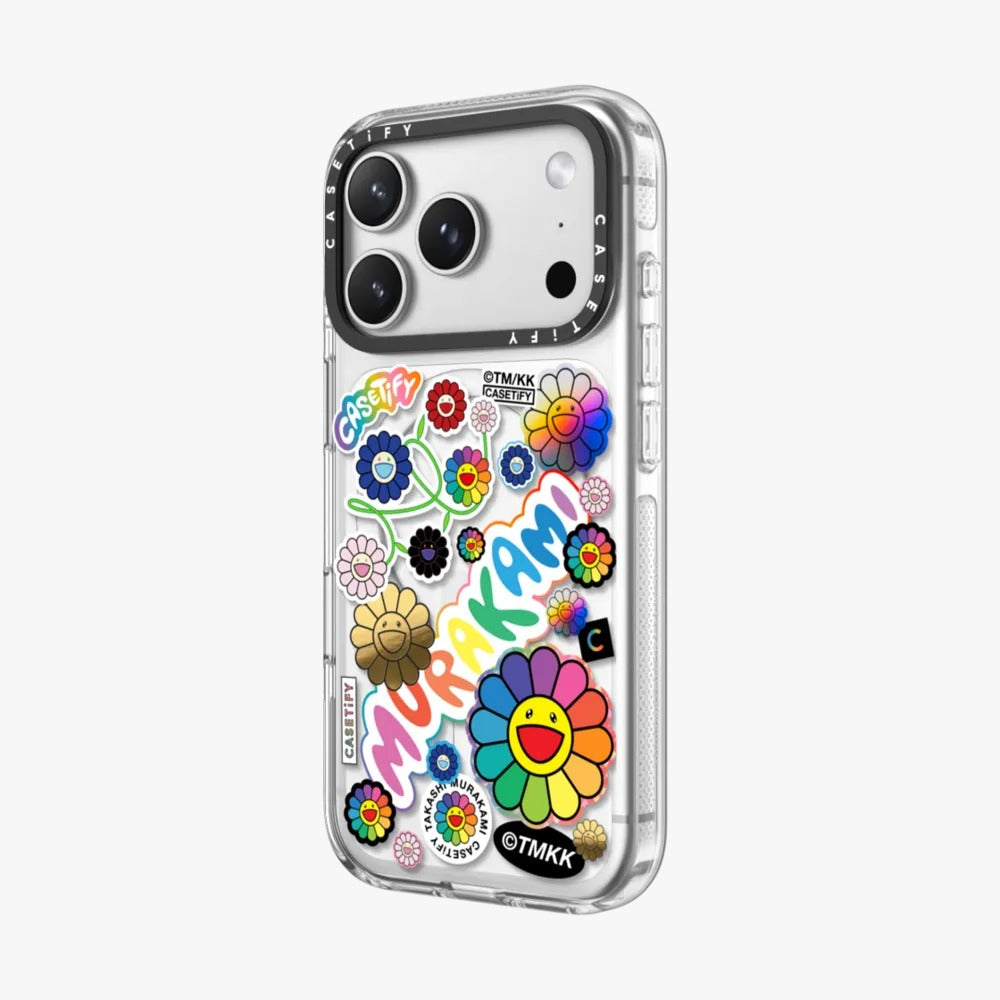 FLOWERS STICKER MANIA PHONE CASE