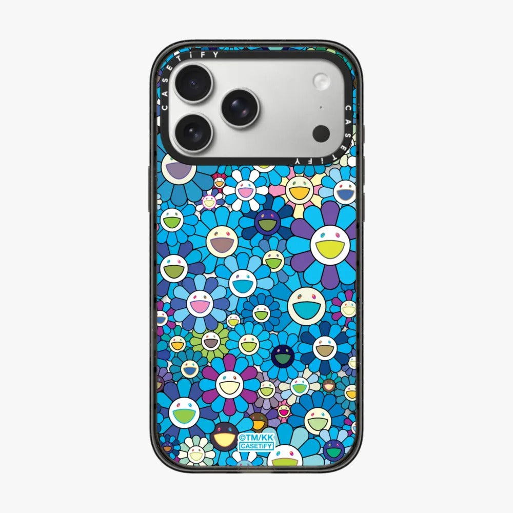 FLOWERS BLOOM (BLUE) PHONE CASE