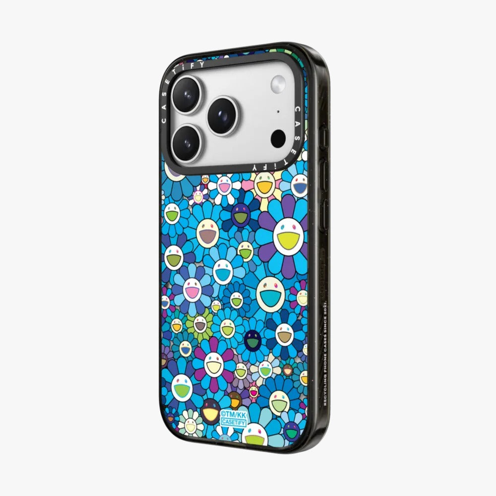 FLOWERS BLOOM (BLUE) PHONE CASE