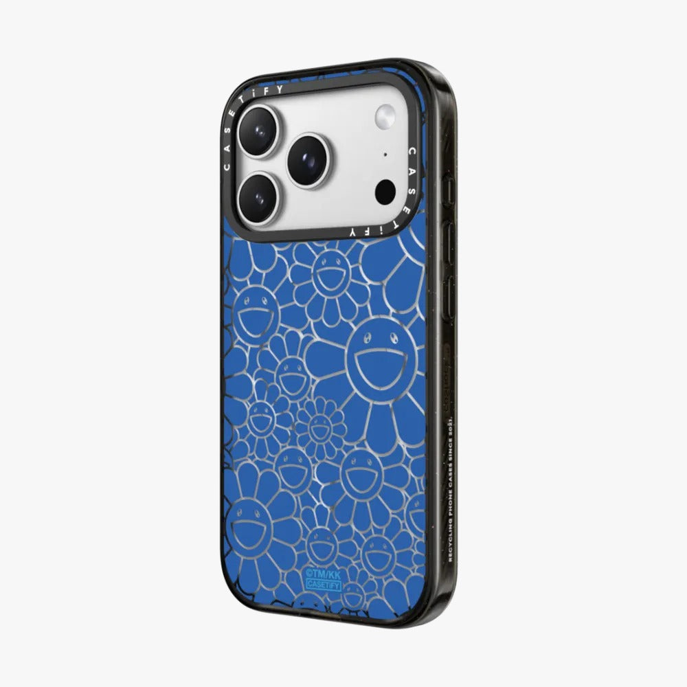 MULTI-FLOWERS (BLUE) PHONE CASE