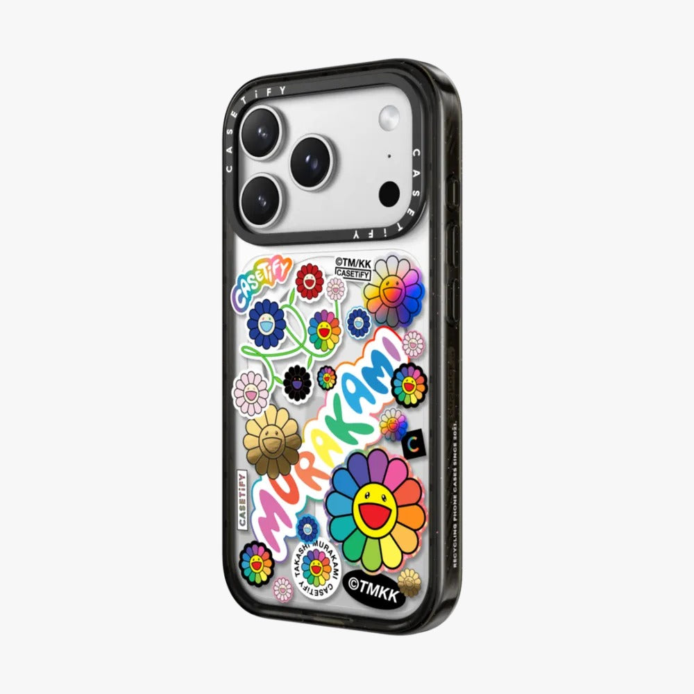 FLOWERS STICKER MANIA PHONE CASE