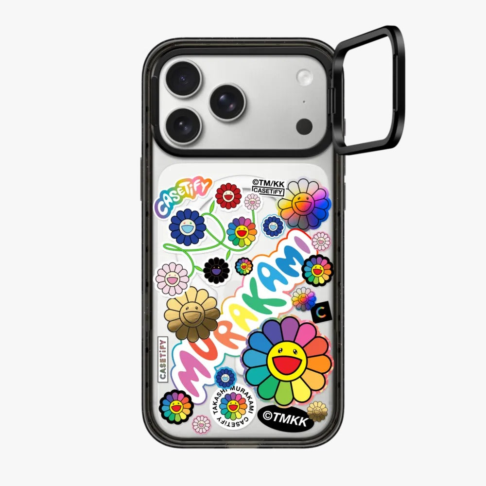 FLOWERS STICKER MANIA PHONE CASE