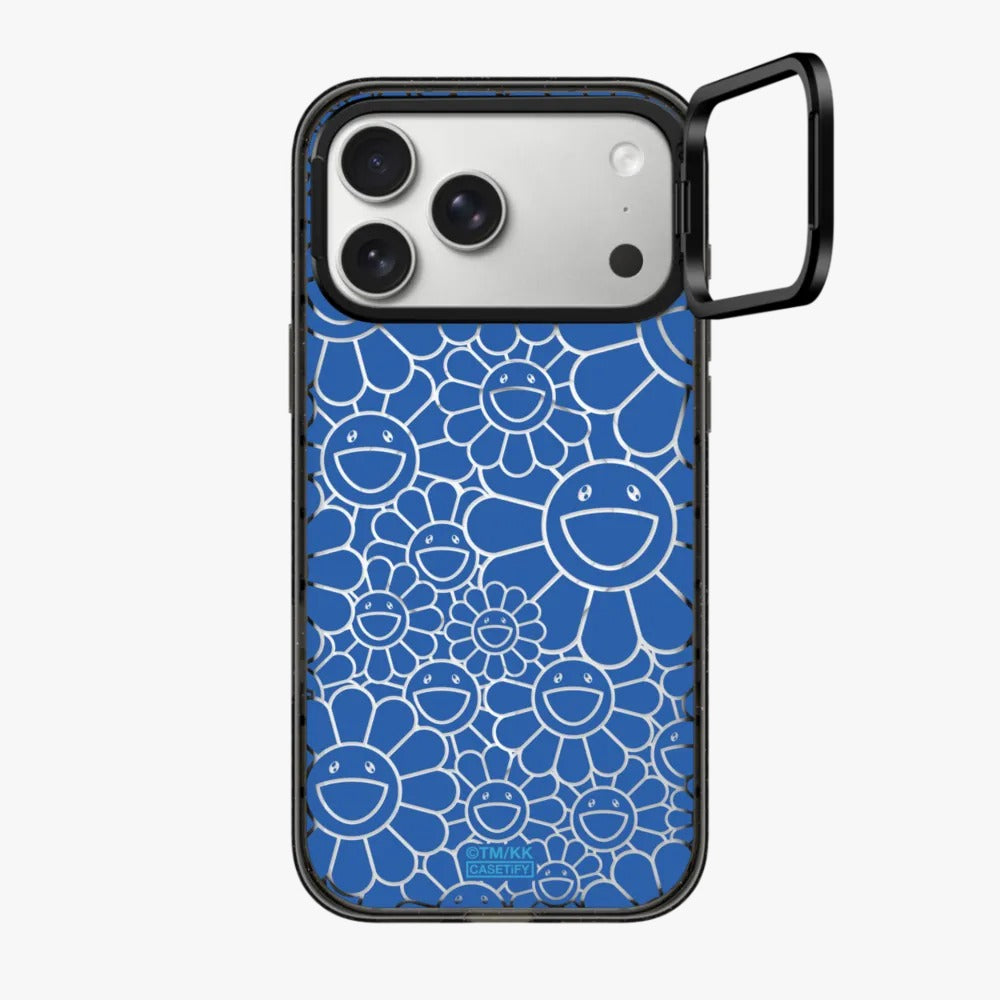 MULTI-FLOWERS (BLUE) PHONE CASE