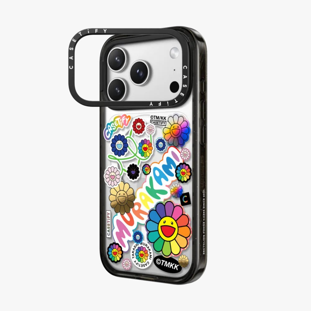 FLOWERS STICKER MANIA PHONE CASE