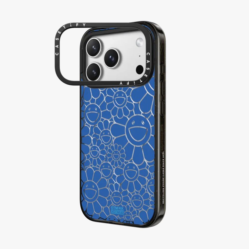 MULTI-FLOWERS (BLUE) PHONE CASE