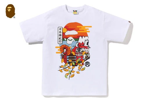 JAPAN CULTURE AUTUMN APE HEAD TEE