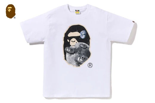 MOON APE HEAD OLD PHOTO TEE