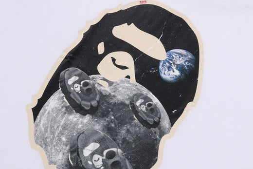 MOON APE HEAD OLD PHOTO TEE