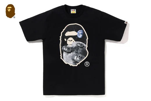 MOON APE HEAD OLD PHOTO TEE