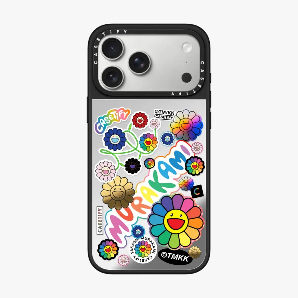 FLOWERS STICKER MANIA PHONE CASE
