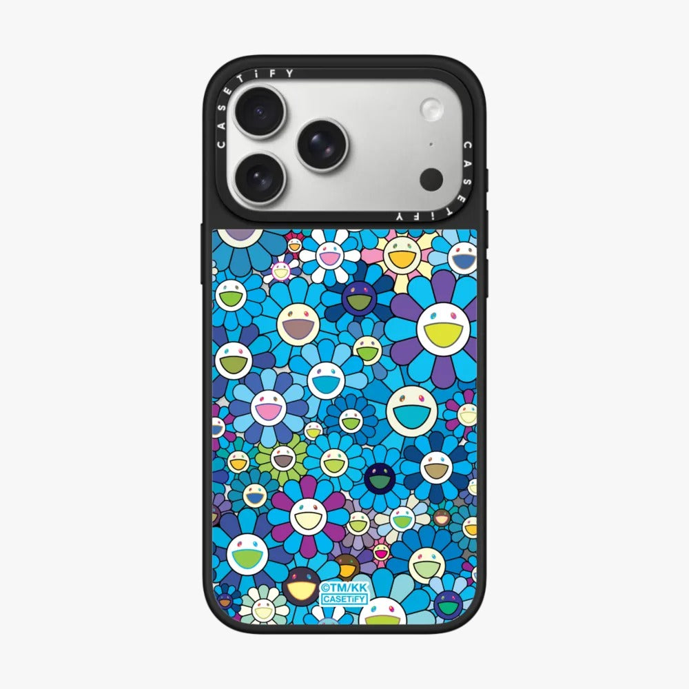 FLOWERS BLOOM (BLUE) PHONE CASE