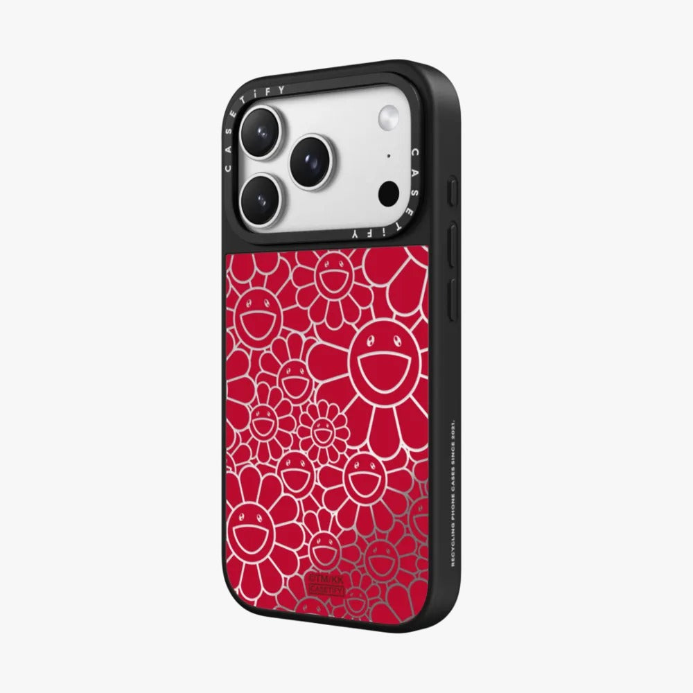 MULTI-FLOWERS (RED) PHONE CASE