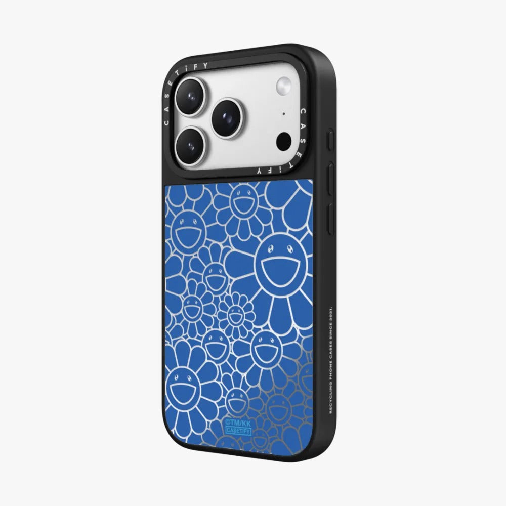 MULTI-FLOWERS (BLUE) PHONE CASE