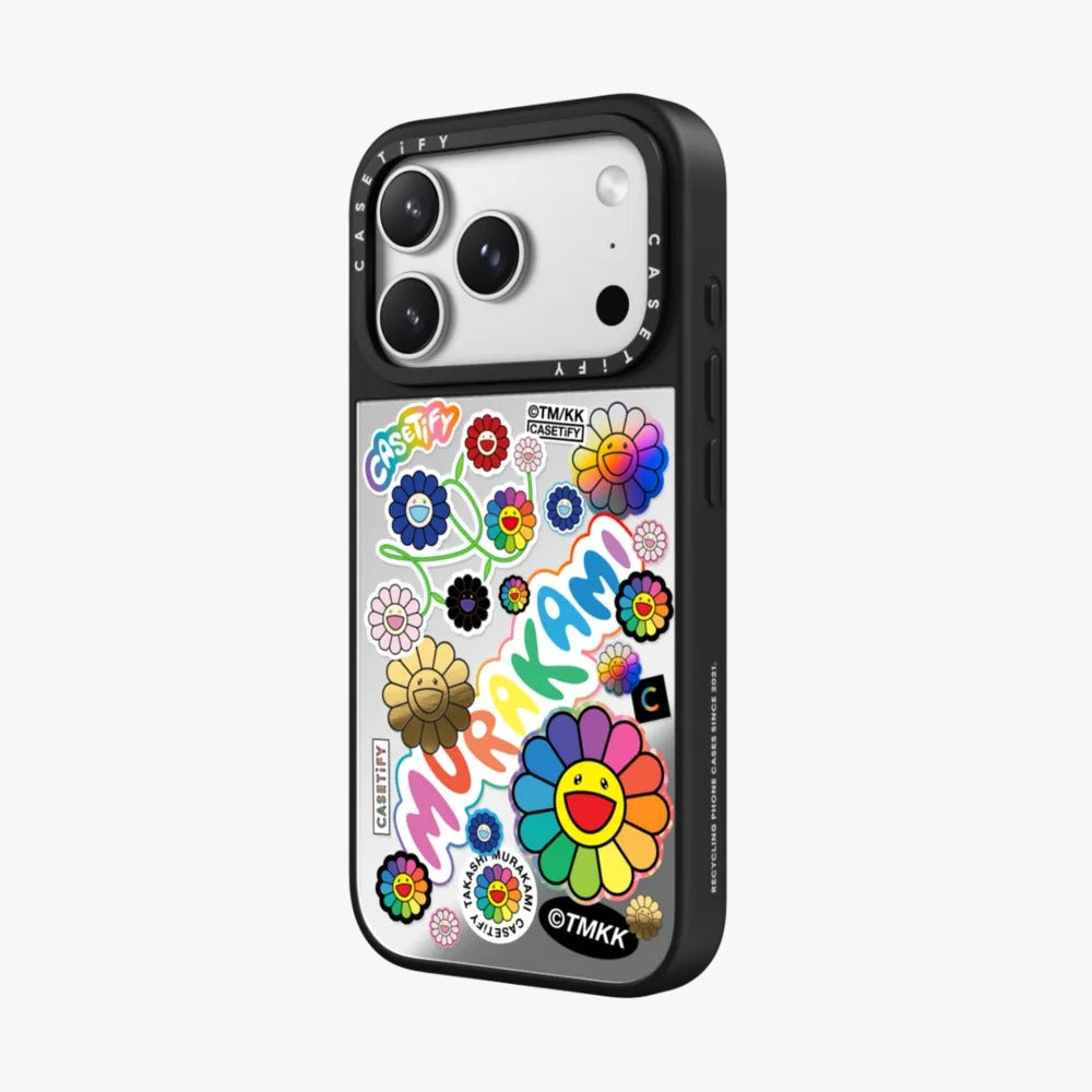FLOWERS STICKER MANIA PHONE CASE