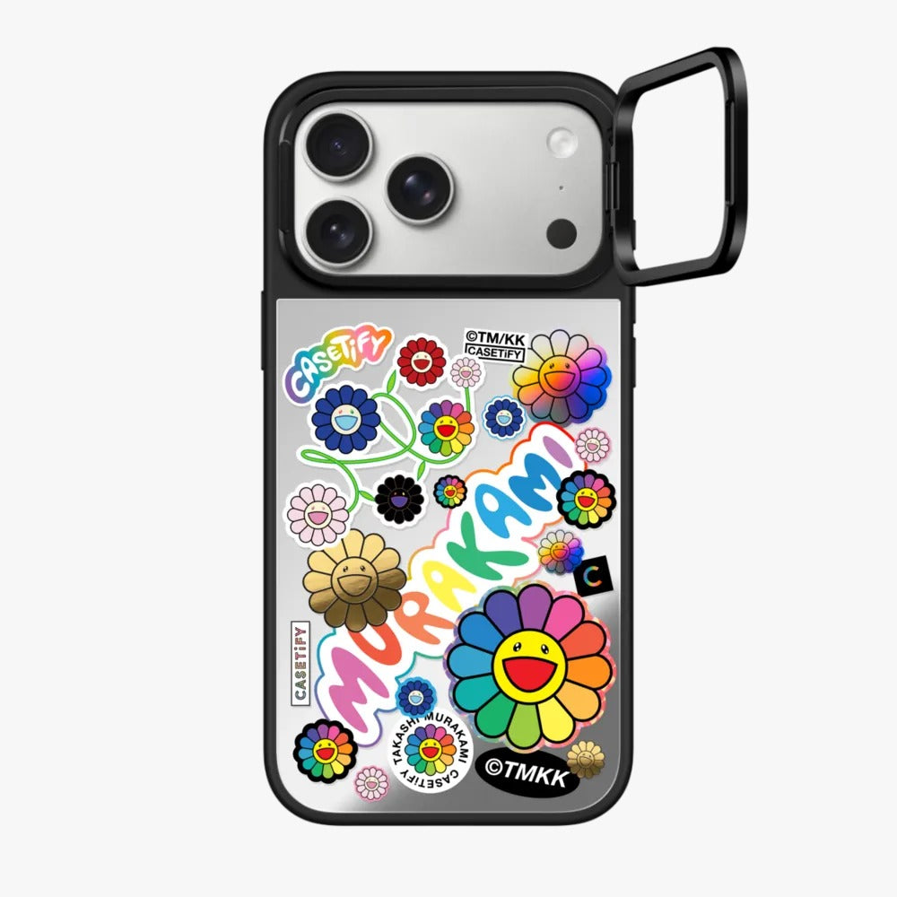 FLOWERS STICKER MANIA PHONE CASE