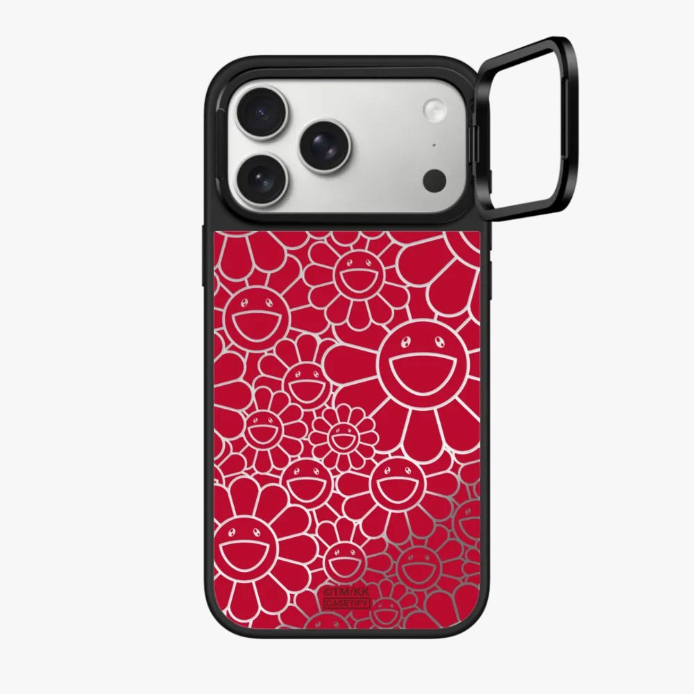 MULTI-FLOWERS (RED) PHONE CASE
