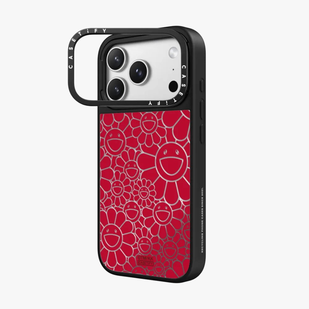 MULTI-FLOWERS (RED) PHONE CASE
