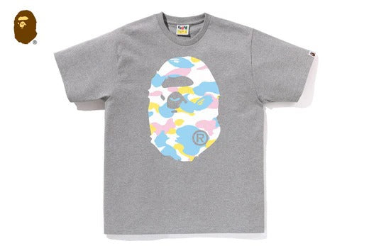 NEW MULTI CAMO BIG APE HEAD TEE
